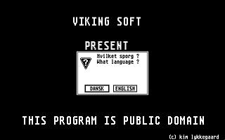 Yatzy (Yahtzee) atari screenshot